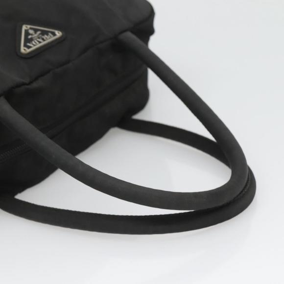 PRADA Hand Bag Nylon Black Silver Auth bs26350 - Picture 7 of 16
